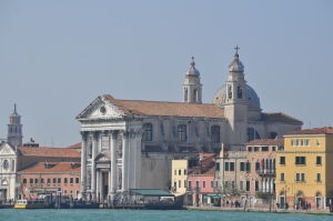 Large cathedral in Venice